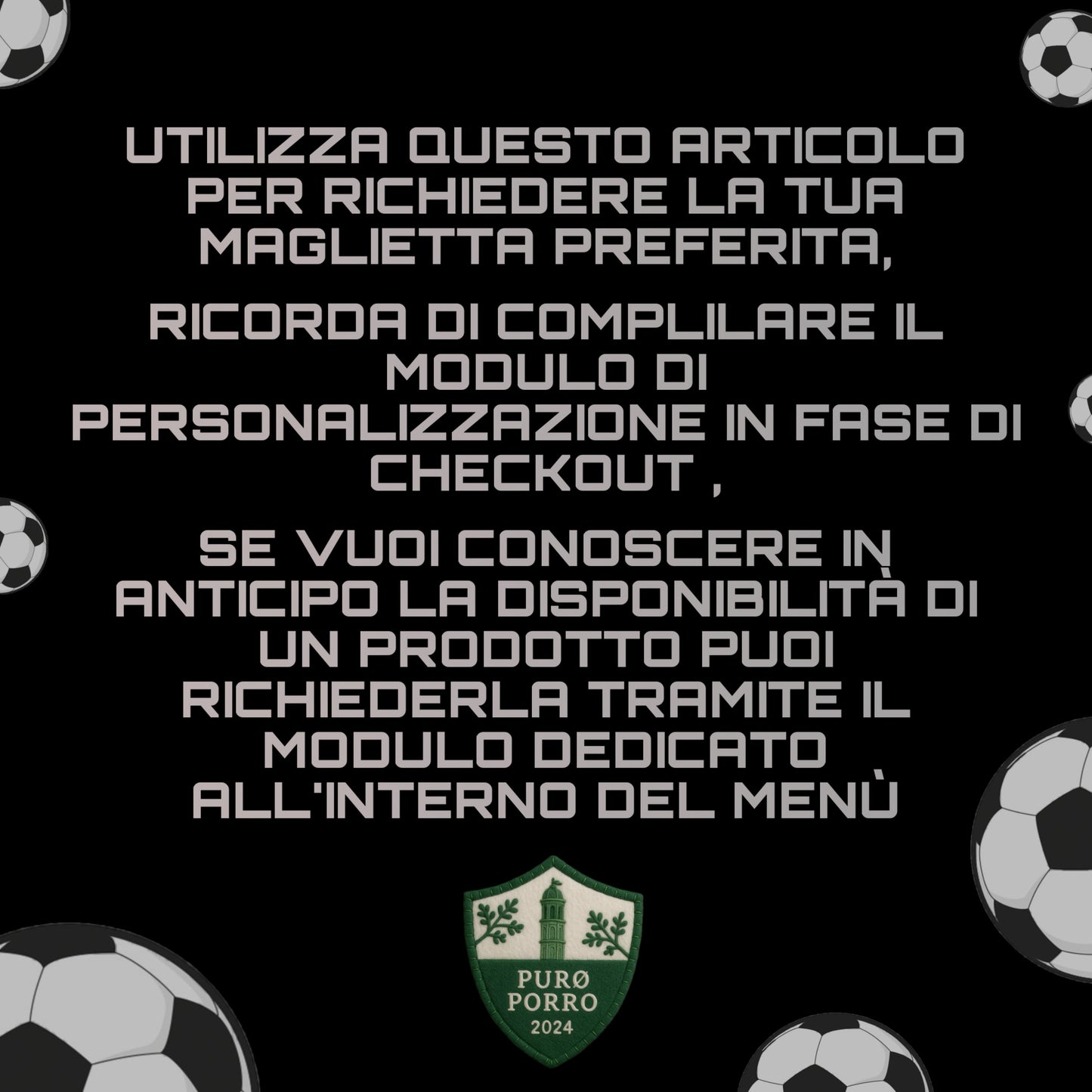 RICHIESTA FUORI-CATALOGO